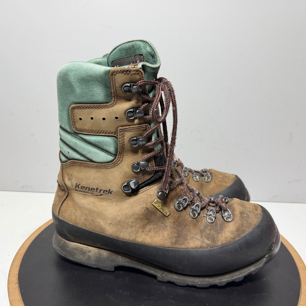 Kenetrek Mountain Extreme‎ Boots Women 9 Insulated Waterproof Brown Hiking Gorp
